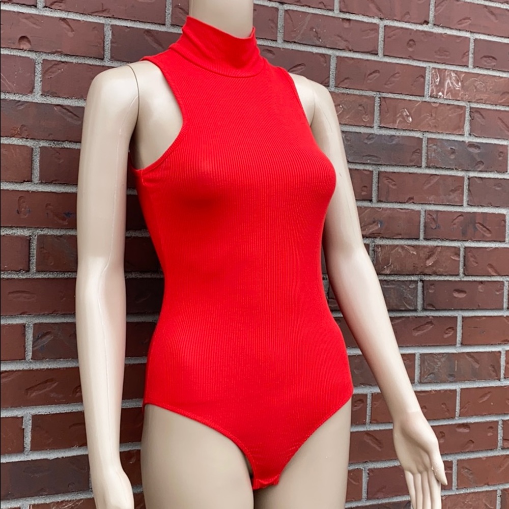 Xs red one piece